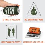 Emergency 2-Person Bivy Shelter with Accessories