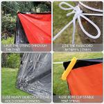Emergency survival tents for outdoor activities - 2 pack