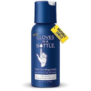 Gloves In A Bottle Hand Lotion for Nurses – Best Travel Hand Cream for Dry, Cracked Hands, Eczema & Psoriasis Relief – Silicone Glove Hand Lotion for Healthcare Workers – 2 oz