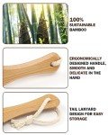 BEZOX Foot Pumice Stone Pedicure File(1 PCS) - Ergonomic Wooden Handle Foot File Callus Remover for Smoother Feet and Hands - Foot Scrubber, Heel Sander and Dead Skin Scraper - Brown