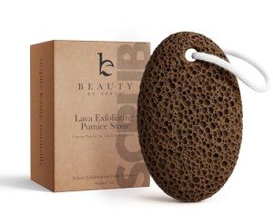 Pumice Stone for Feet - Natural Lava Stone Foot Exfoliator, Callus Remove for Feet, Hands & Dead Skin, Foot Scrubber for Pedicure & Cracked Heels, Strong & Durable Design for Smooth & Soft Feets