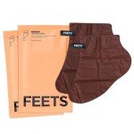 FEETS Foot Peel Mask with Eucalyptus and Lavender (2-Pack) | Remove and Exfoliate Dead Skin | Perfect for Men and Women | Removes and Repairs for Dry, Rough, Cracked Heels and Calluses