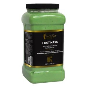 Foot Spa - Cream Mask for foot, 128 Oz With Peppermint and Eucalyptus Oil - Pedicure Massage for Tired Feet and Body, Hydrating, Fresh Skin - Infused with Hyaluronic Acid, Amino Acids, Panthenol