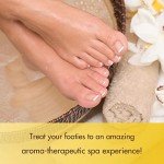 SPA REDI - Body and Foot Cream Mask, Milk and Honey, 16 Oz - Pedicure Massage for Tired Feet and Body, Hydrating, Fresh Skin - Infused with Hyaluronic Acid, Amino Acids, Panthenol, Comfrey Extract