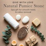Pumice Stone for Feet - Natural Lava Stone Foot Exfoliator, Callus Remove for Feet, Hands & Dead Skin, Foot Scrubber for Pedicure & Cracked Heels, Strong & Durable Design for Smooth & Soft Feets