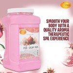 SPA REDI - Body and Foot Cream Mask, Pomegranate, 128 Oz - Pedicure Massage for Tired Feet and Body, Hydrating, Fresh Skin - Infused with Hyaluronic Acid, Amino Acids, Panthenol, Comfrey Extract