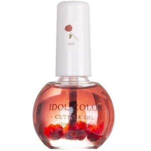 Flowery Scented Cuticle Oil, Infused with Real Flowers, Cuticle Revitalize Oil, Nail Oil For Growth And Strength, Cuticle Remover - Nail Strengthener - Cuticle Softener (0.5 fl.oz, ROSE)