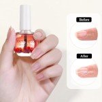 Flowery Scented Cuticle Oil, Infused with Real Flowers, Cuticle Revitalize Oil, Nail Oil For Growth And Strength, Cuticle Remover - Nail Strengthener - Cuticle Softener (0.5 fl.oz, ROSE)