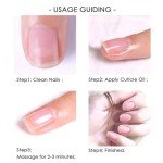 Flowery Scented Cuticle Oil, Infused with Real Flowers, Cuticle Revitalize Oil, Nail Oil For Growth And Strength, Cuticle Remover - Nail Strengthener - Cuticle Softener (0.5 fl.oz, ROSE)