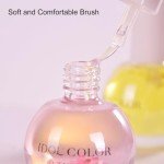 Flowery Scented Cuticle Oil, Infused with Real Flowers, Cuticle Revitalize Oil, Nail Oil For Growth And Strength, Cuticle Remover - Nail Strengthener - Cuticle Softener (0.5 fl.oz, ROSE)