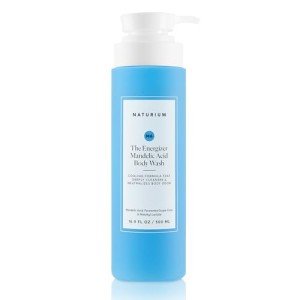 Naturium The Energizer Body Wash, Cooling & Refreshing Formula with Mandelic Acid, Deeply Cleanses & Neutralizes Body Odor, 16.9 oz