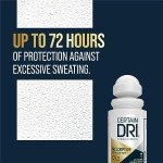 Certain Dri Prescription-Strength Clinical Antiperspirant Roll-On - 72-Hour Fragrance-Free Sweat Protection for Excessive Sweating & Hyperhidrosis - 15% Aluminum Chloride - Doctor-Recommended - 1.2oz