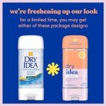 Dry Idea Gel Deodorant & Antiperspirant | 2X Longer Sweat Protection | 72-Hour Odor Protection | Unscented & Hypoallergenic for Sensitive Skin, 3 oz.