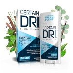 Certain Dri Everyday Strength Clinical Antiperspirant – 72HR Sweat Protection for Hyperhidrosis, Doctor Recommended – Travel-Friendly, Fresh Scent, (2.6 oz)