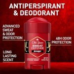 Old Spice Sweat Defense Antiperspirant & Deodorant for Men, 24/7 Ultimate Sweat Protection, Long Lasting Scent, Soft Solid, Swagger with Cedarwood Scent, 2.6 oz (Pack of 2)