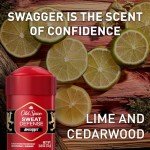 Old Spice Sweat Defense Antiperspirant & Deodorant for Men, 24/7 Ultimate Sweat Protection, Long Lasting Scent, Soft Solid, Swagger with Cedarwood Scent, 2.6 oz (Pack of 2)