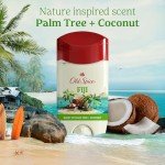 Old Spice Dry Feel Antiperspirant Deodorant for Men, 24/7 Freshness, 24/7 Sweat & Odor Protection, Gentle on Skin with Skin Conditioners, Fiji with Palm Tree + Coconut Scent, 2.6 oz (Pack of 3)