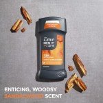 Dove Men+Care Antiperspirant 3 Pack Rustic Sandalwood Deodorant for Men 2.7oz