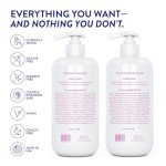 Routine Wellness Anti-Thinning Shampoo and Conditioner Set for Thinning Hair - Biotin DHT Blocker Women & Men - Color Safe Shampoo for Hair Loss & Healthier Hair - Rose Hips (Pack of 2)