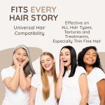 VITAMINS hair cosmetics Keratin Hair Mask Deep Conditioner - Biotin Collagen Protein & Castor Oil Repair for Dry Damaged Hair - Conditioning Treatment for Curly or Straight Thin Fine Locks