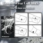 Classic Black and Silver Cufflinks Set for Men