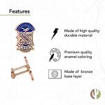 Phi Beta Sigma Silver Cufflinks for Fraternity Wear