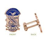 Phi Beta Sigma Silver Cufflinks for Fraternity Wear