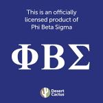 Phi Beta Sigma Silver Cufflinks for Fraternity Wear