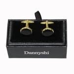 Classic Silver and Gold Cufflinks Set for Men