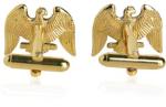 Patriotic Silver Eagle Cufflinks in Presentation Box