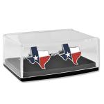 Texas Shape Silver Cufflink Set by PinMart