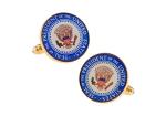 Seal America Eagle President Cufflinks with Gift Box