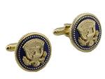 Presidential Silver Cufflinks with Gift Box