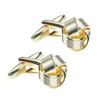 Men's Classic Silver Knot Tuxedo Cufflinks