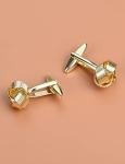 Men's Classic Silver Knot Tuxedo Cufflinks