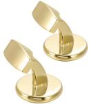 Elegant Silver and Gold Plated Mother of Pearl Cufflinks