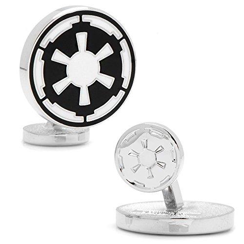 Star Wars Imperial Symbol Silver Cufflinks