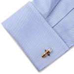 Cufflinks Inc. Silver Cigar Cufflinks