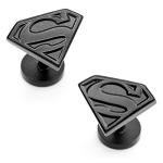 Superman Shield Silver Cufflinks - DC Comics