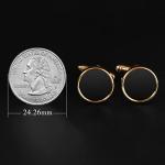 Unique Silver Cufflinks for Men - Perfect Wedding Accessory