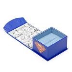 Superman Stainless Steel Silver Cufflinks - Officially Licensed