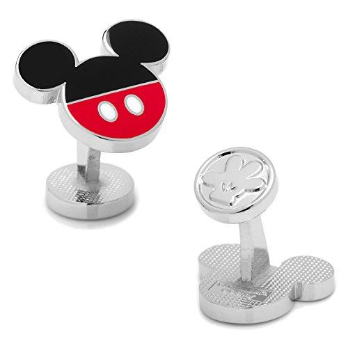 Mickey Mouse Silver Pants Cufflinks for Fans