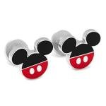 Mickey Mouse Silver Pants Cufflinks for Fans