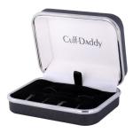Tigers Eye Silver Cufflink Set with Gift Box