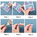 24 Pcs Brass Cufflink Blank Set with Cabochons