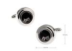 Dice Game Silver Cufflinks with Gift Box