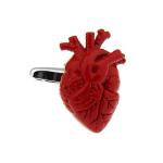 Anatomical Heart Cufflinks for Medical Professionals