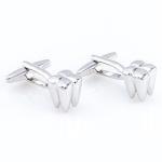 Dentist Tooth Silver Cufflinks with Gift Box