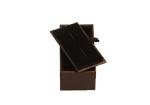 Green Liquid Construction Silver Cufflinks with Gift Box