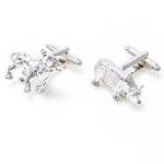 Bull and Bear Wall Street Cufflinks Gift Set